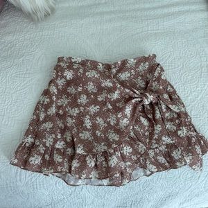 Floral Skort